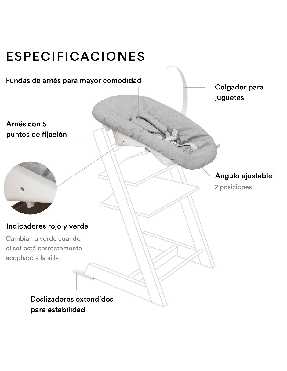 Portabebé Stokke Tripp Trapp unisex