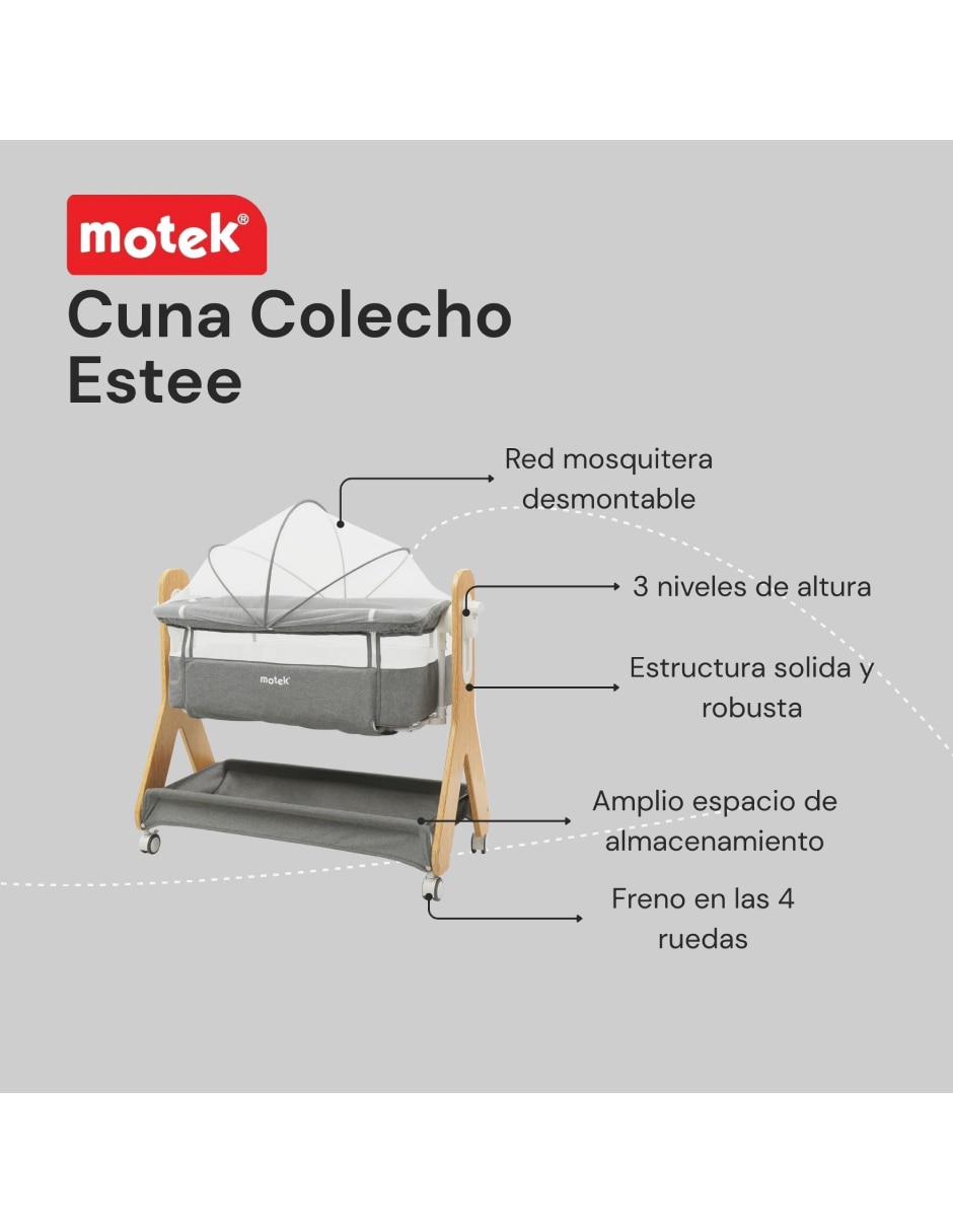 Colecho convertible portátil