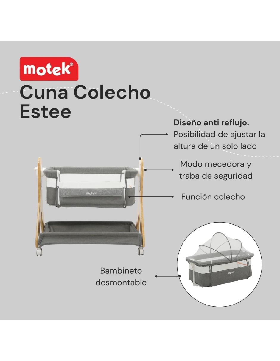 Colecho convertible portátil