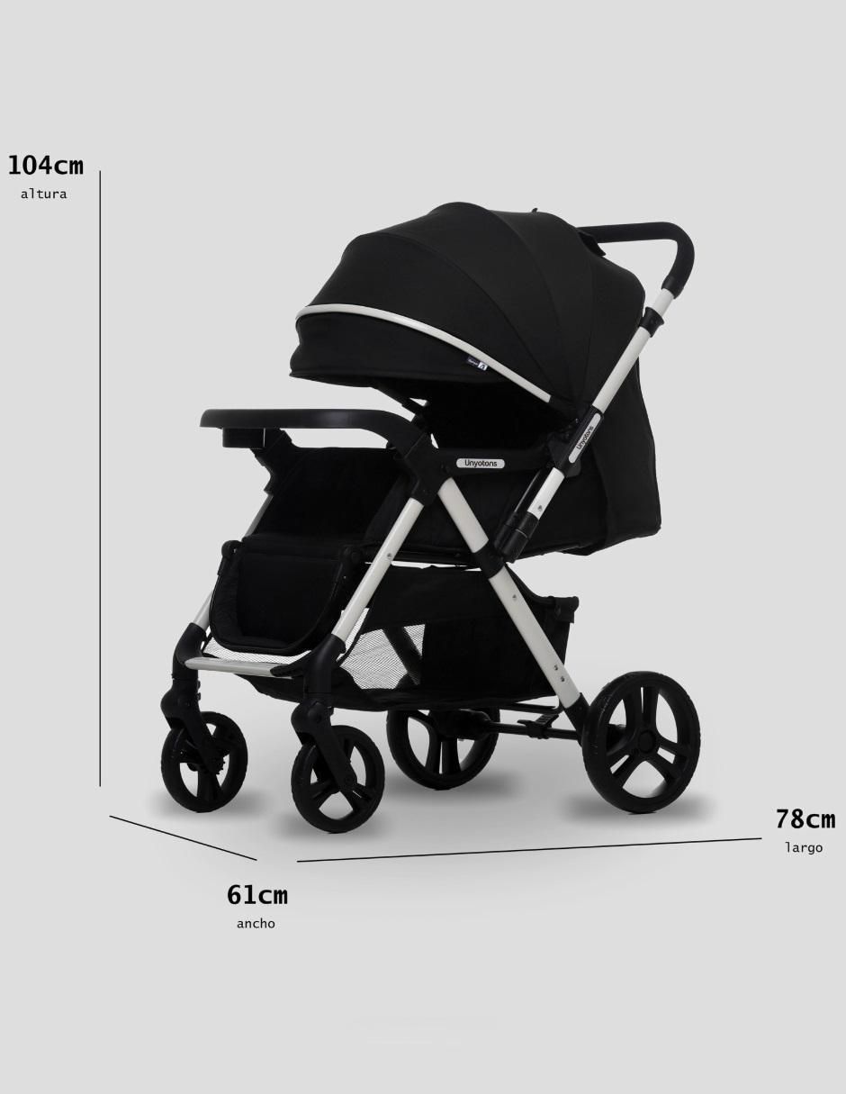 Carriola con portabebé Baby Unyotons de aluminio