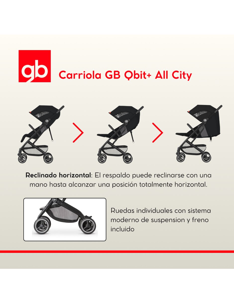 Carriola ultracompacta qbit de aluminio 3