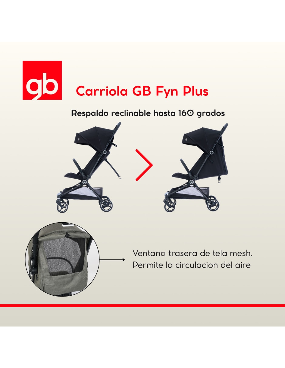Carriola ultracompacta fyn plus carbon fiber plegable 2