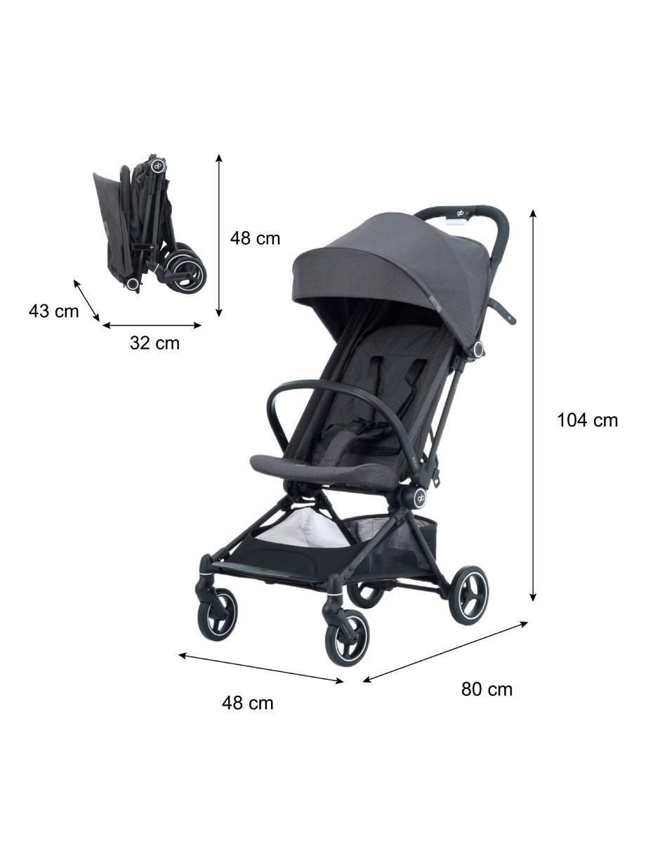 Carriola ultracompacta fyn plus carbon fiber plegable 7