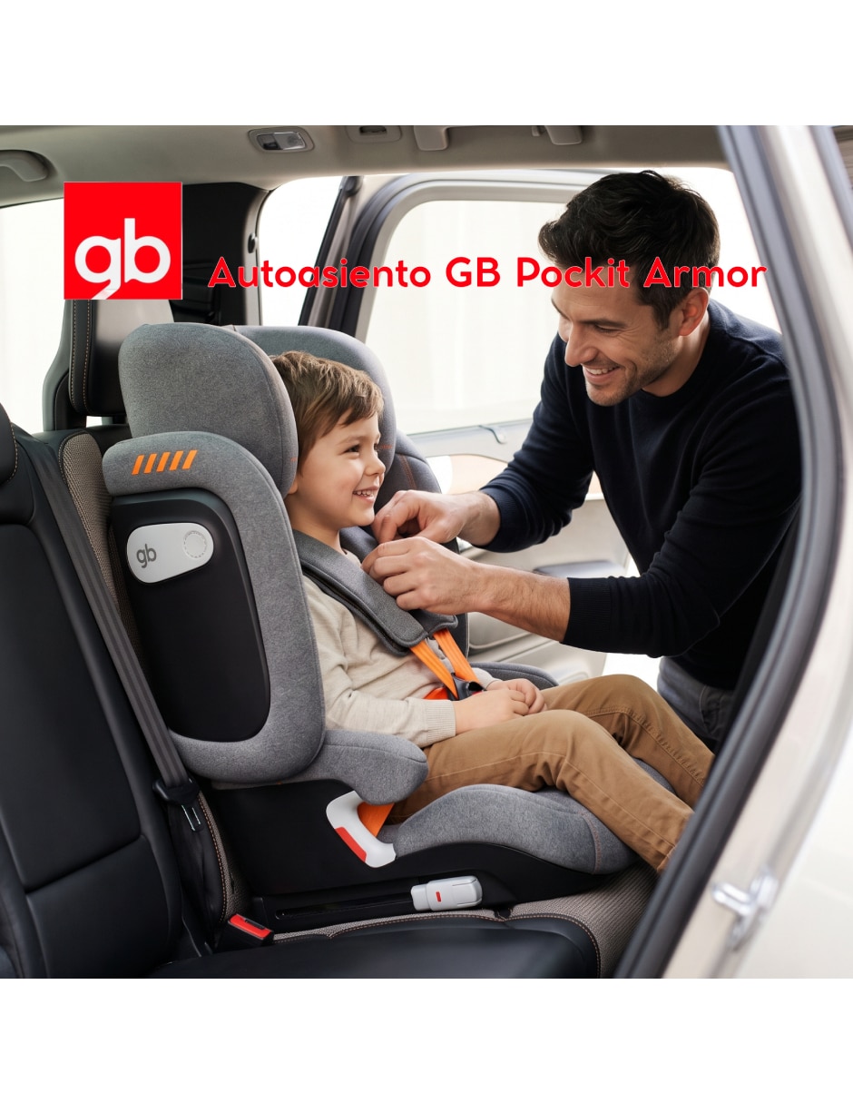 Autoasiento convertible compatible con carro con isofix y/o cinturón de 3 puntos 5