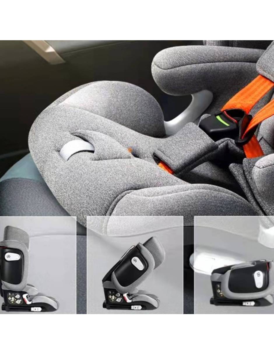 Autoasiento convertible compatible con carro con isofix y/o cinturón de 3 puntos 7