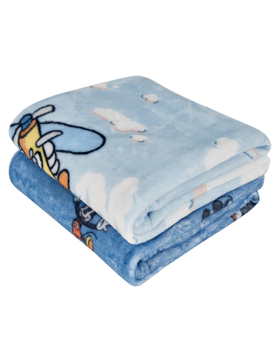 Set cobijas manta envolvente de tejido suave Providencia Duo pack cobertor cunero Mickey para bebé Set cobijas manta envolvente de tejido suave Providencia Duo pack cobertor cunero Mickey para bebé