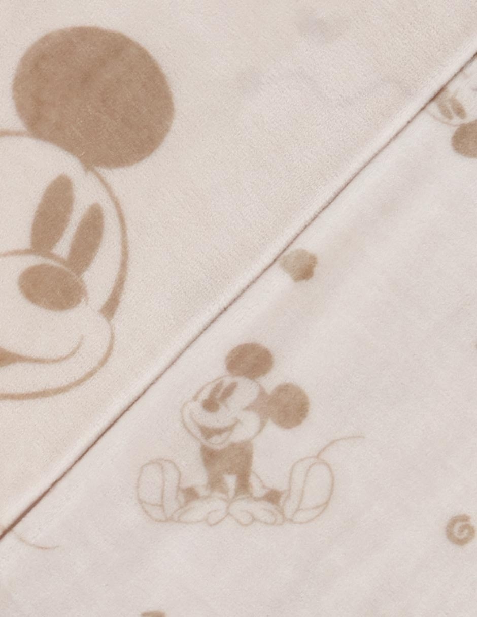 Set cobijas manta envolvente de tejido suave Providencia Duo pack cobertor cunero Mickey para bebé 2