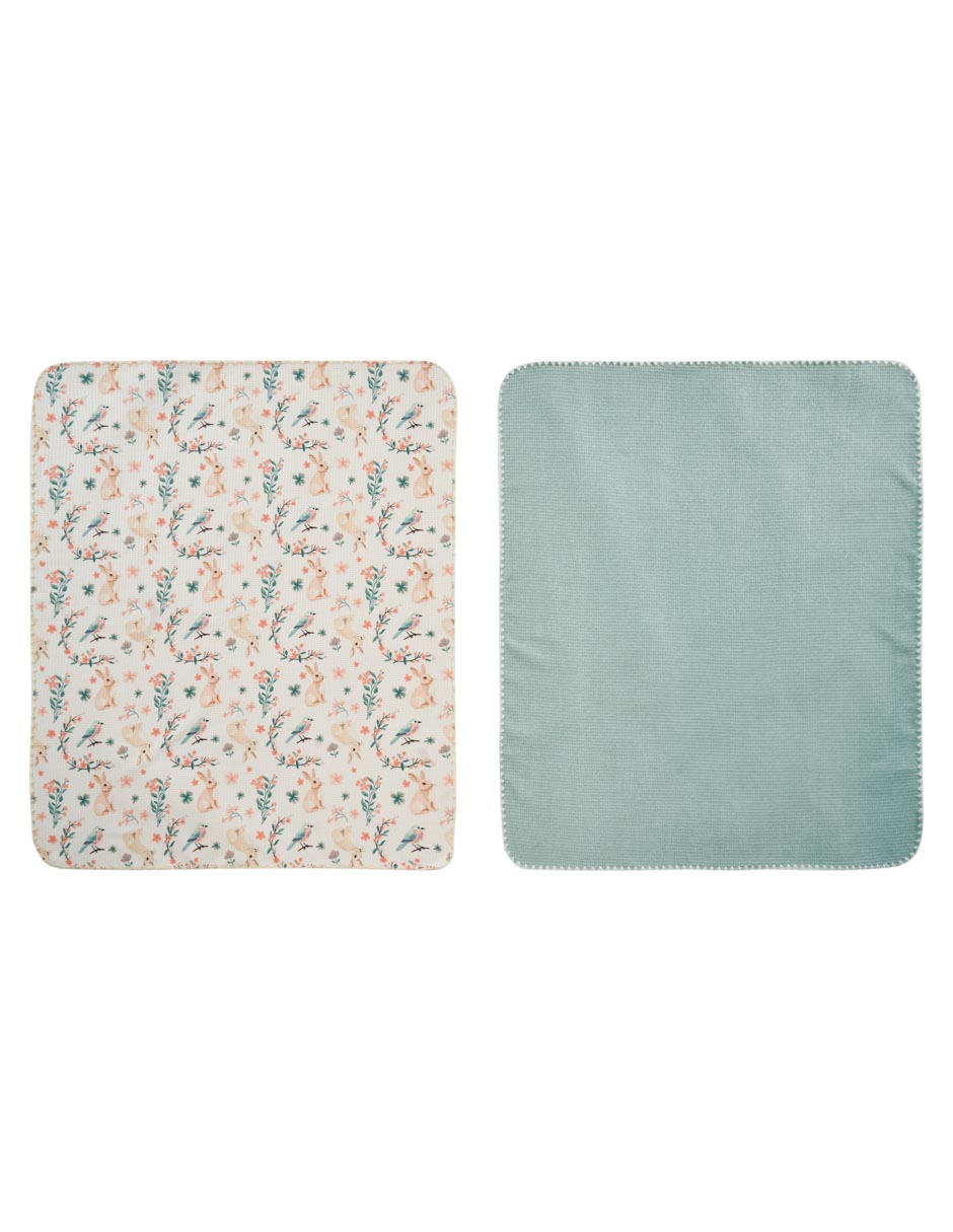 SET COBIJAS MON CARAMEL CUNERO W, AZUL