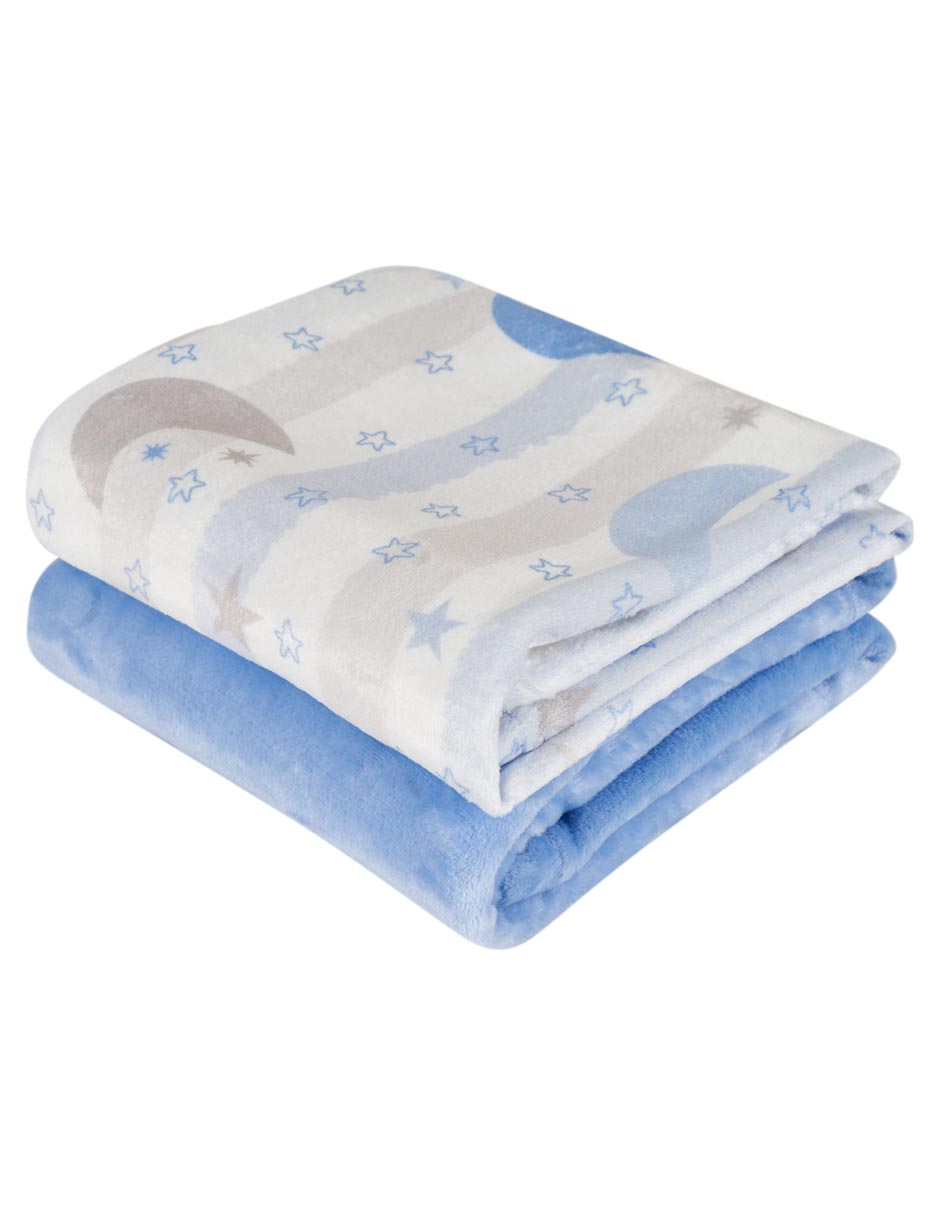 SET COBIJAS MON CARAME, SIN TAMAÑO, AZUL