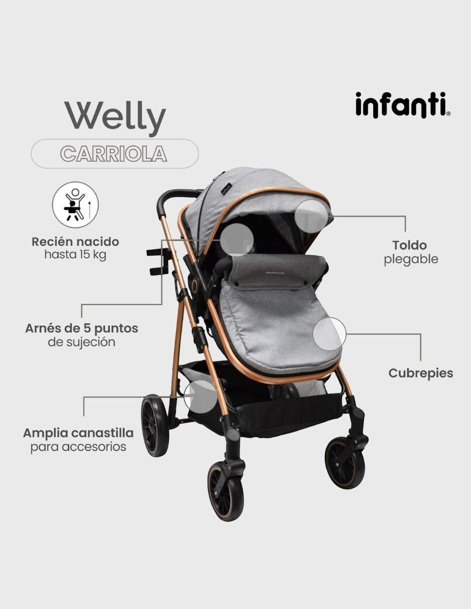 Carriola travel system welly 3