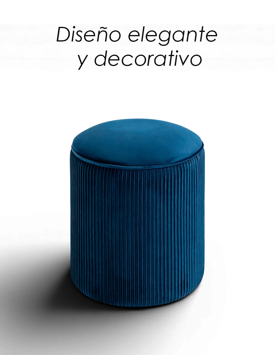 Taburete Cil de terciopelo 6