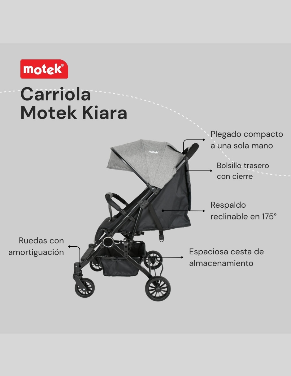 Carriola ultraligera carriola compacta plegable 3