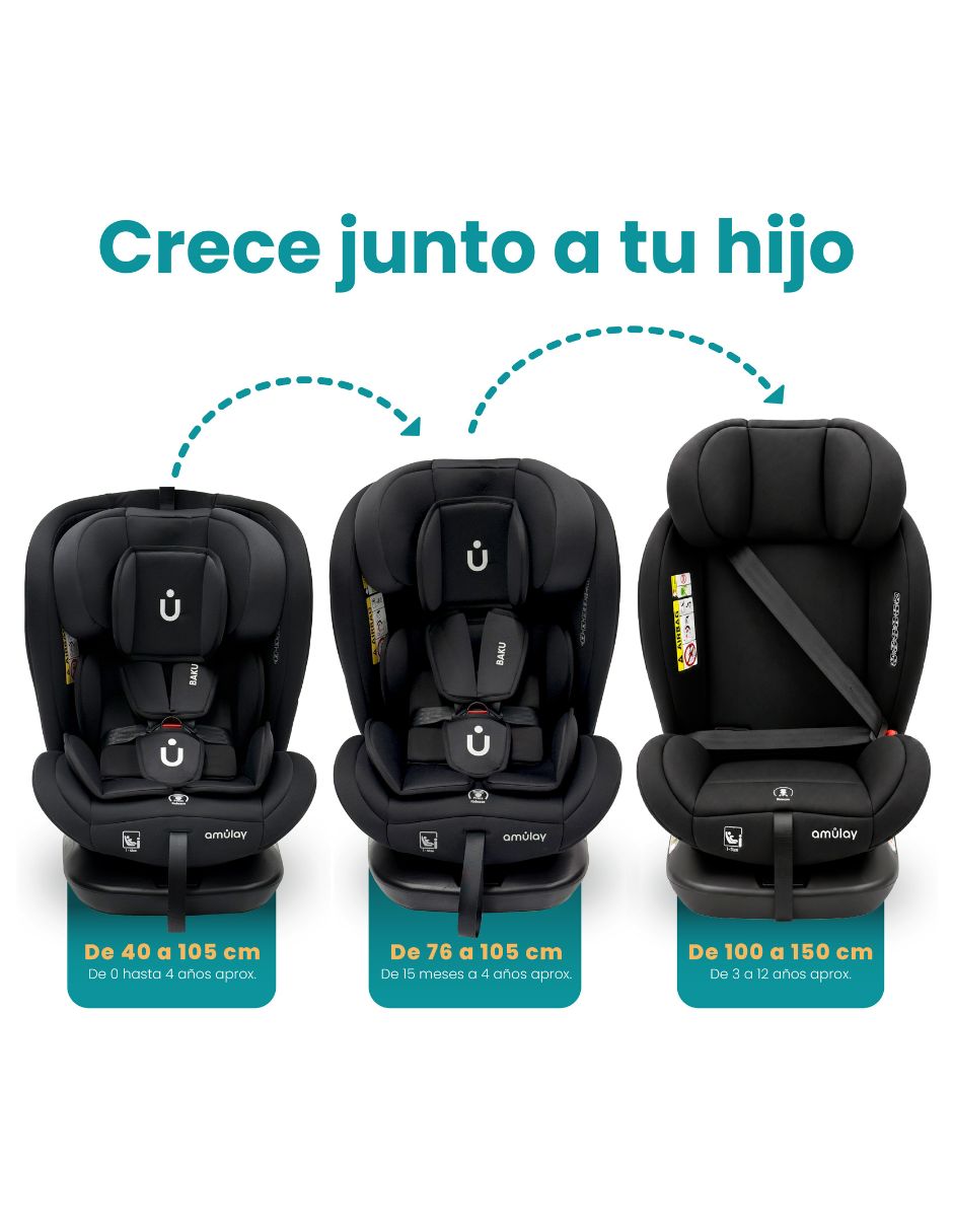Autoasiento convertible 5