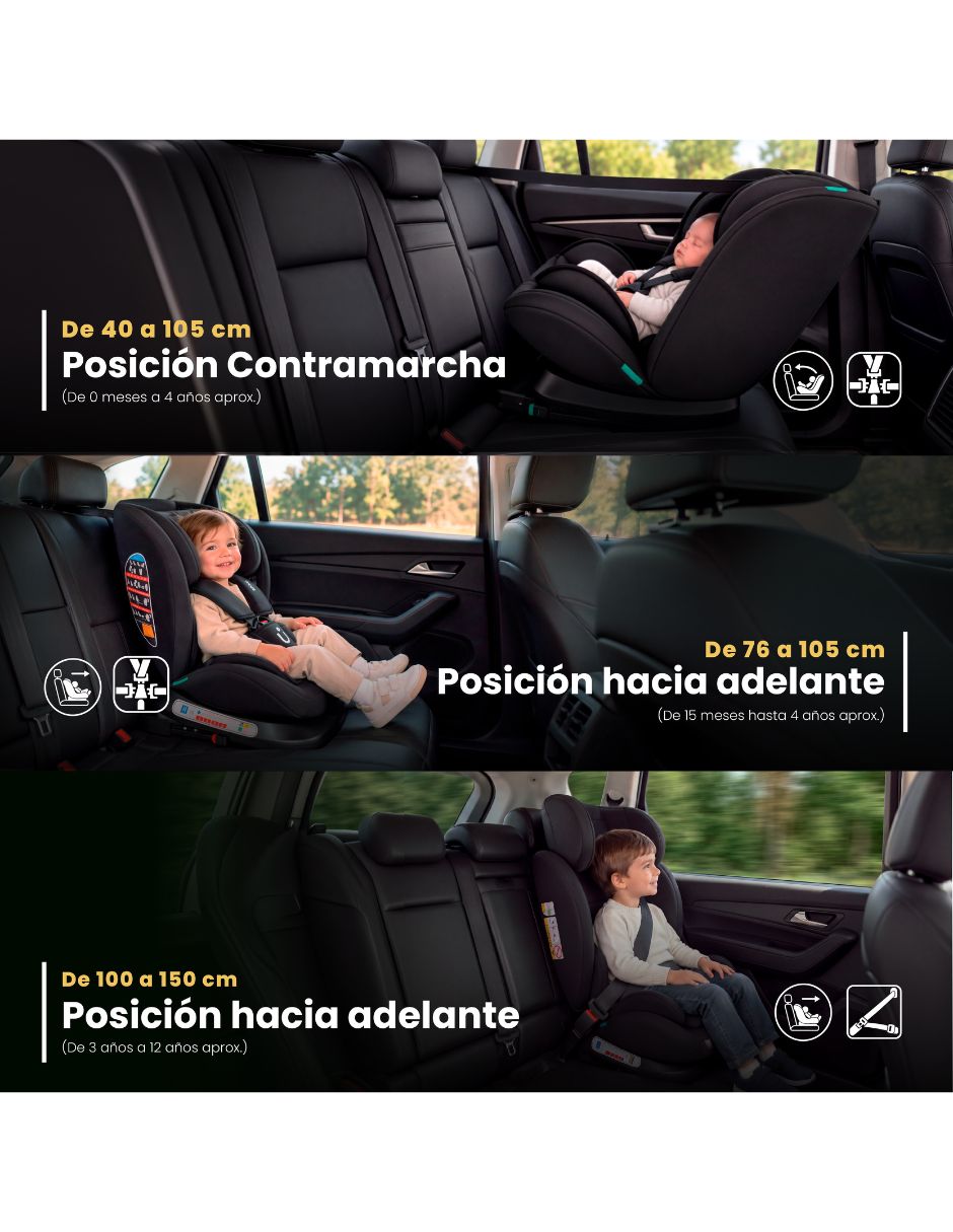 Autoasiento convertible 9