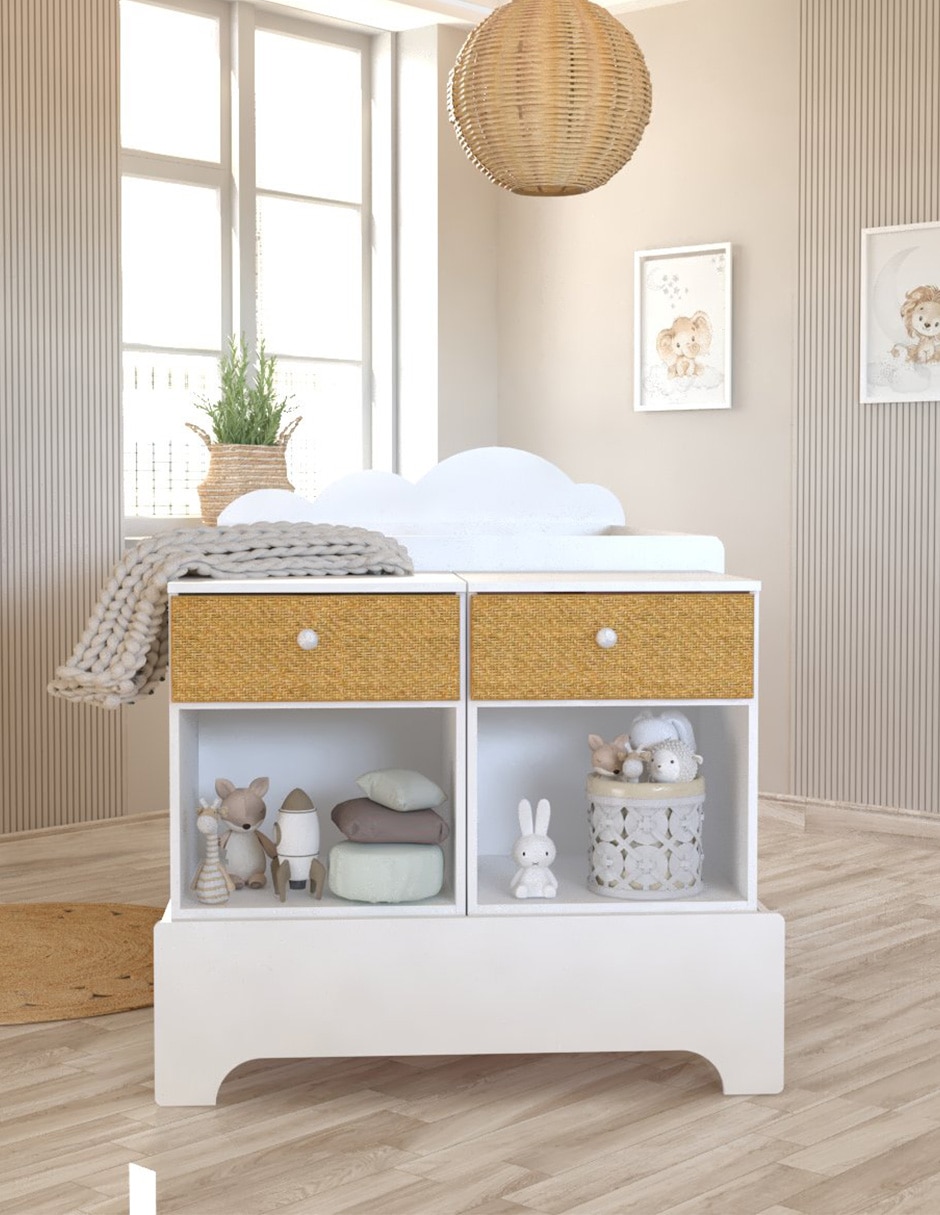 Cuna convertible a cama infantil Wilhem Muebles Rene Rene