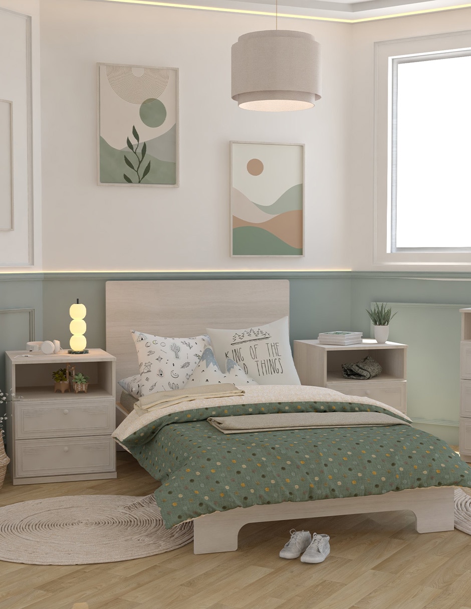 Cuna convertible a cama infantil wilhem muebles valentina