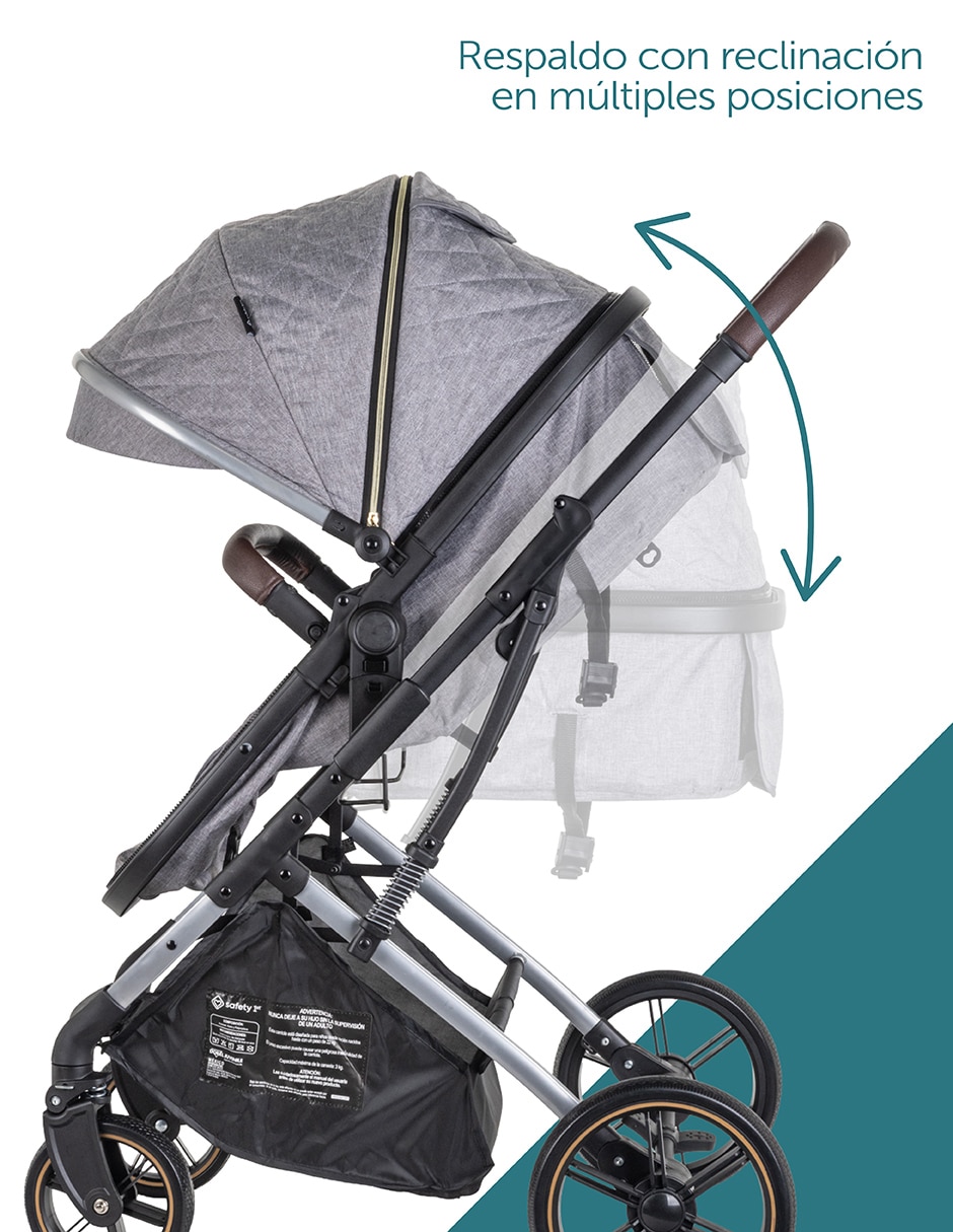 Carriola travel system fun sport plegable 11