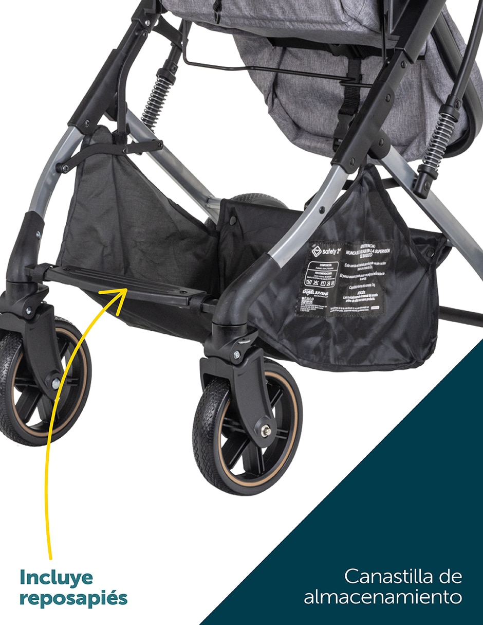 Carriola travel system fun sport plegable 6