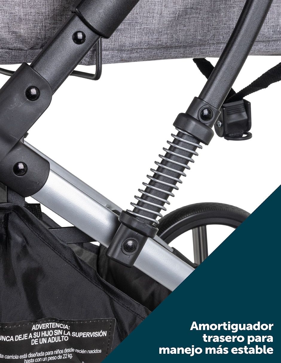 Carriola travel system fun sport plegable 8