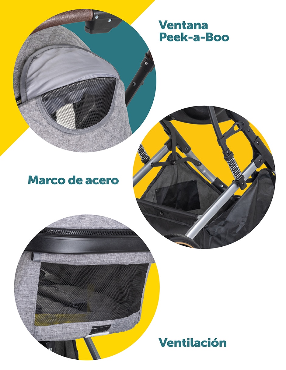 Carriola travel system fun sport plegable 10