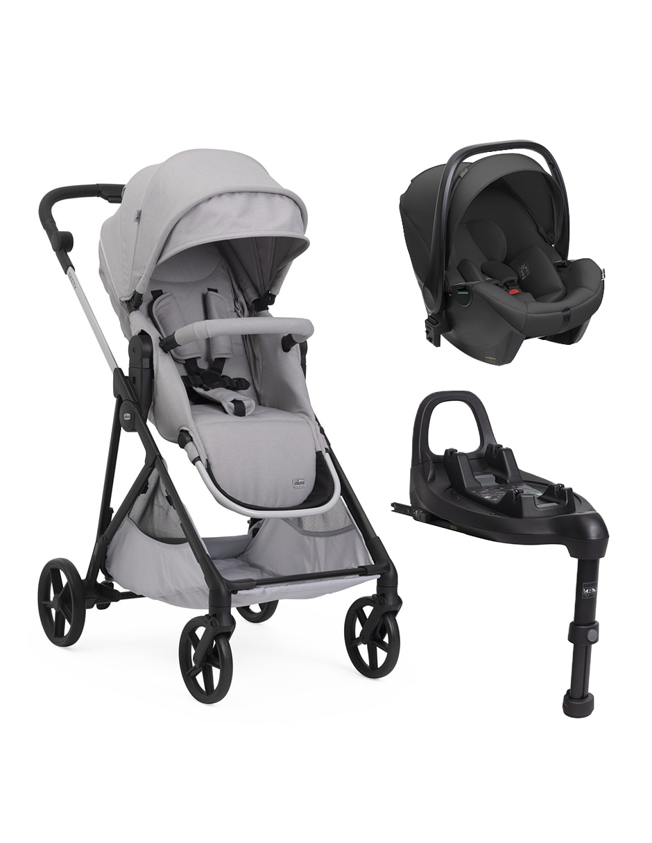 Set carriola seety tu car, gris