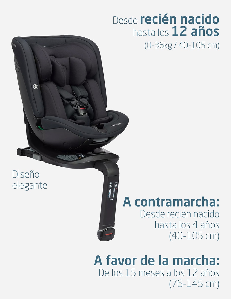 Autoasiento convertible spinel 360 14