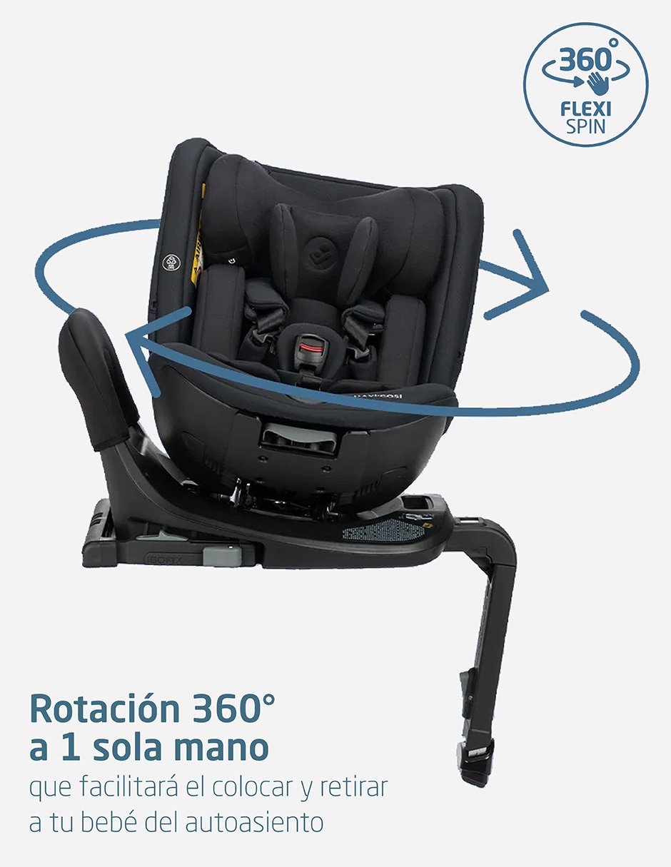 Autoasiento convertible spinel 360 10