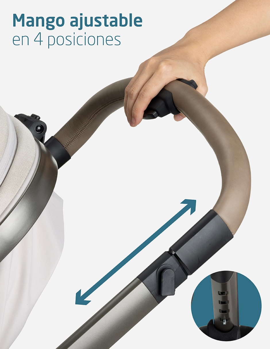 Carriola Travel system plegable 7
