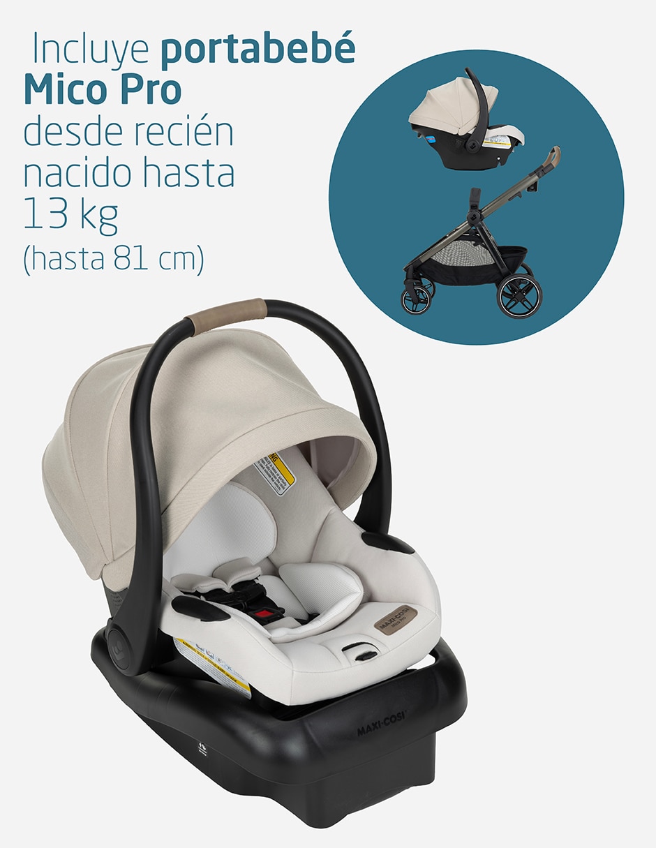 Carriola Travel system plegable 14