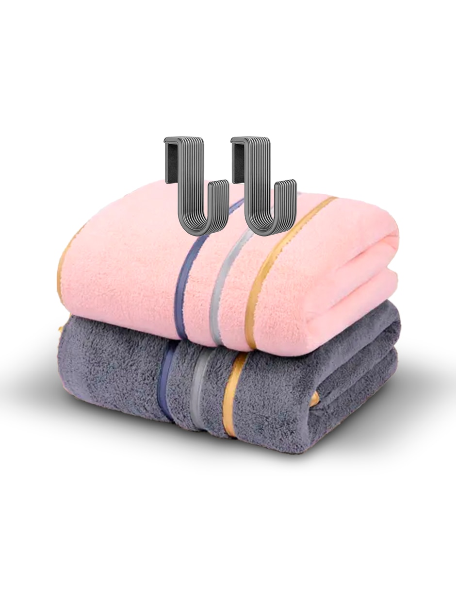 Set baño de microfibra 2