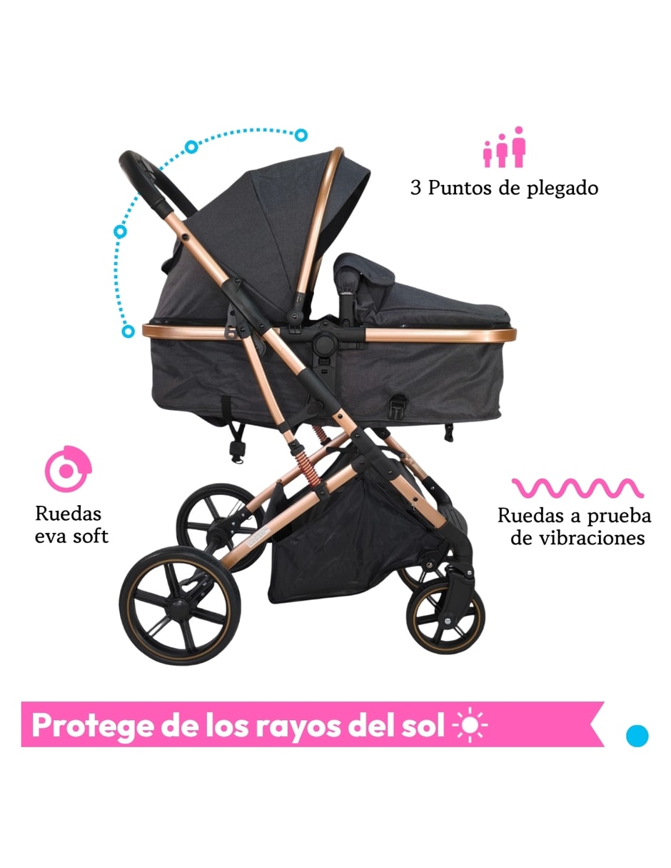 Carriola Con portabebé Carriola Sí 2