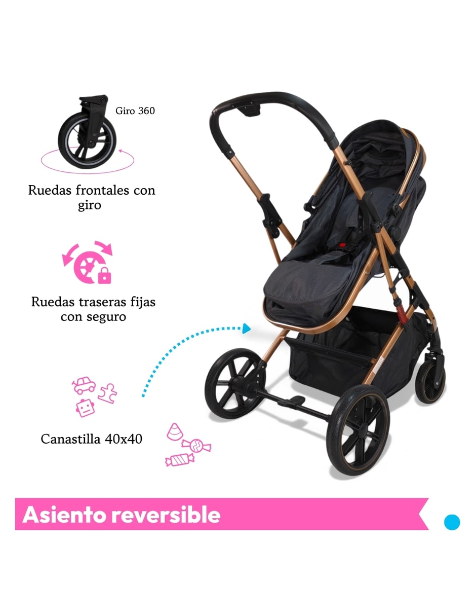 Carriola Con portabebé Carriola Sí 4