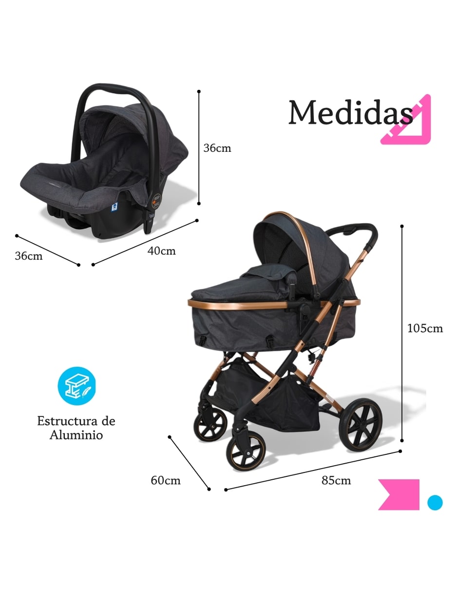 Carriola Con portabebé Carriola Sí 6