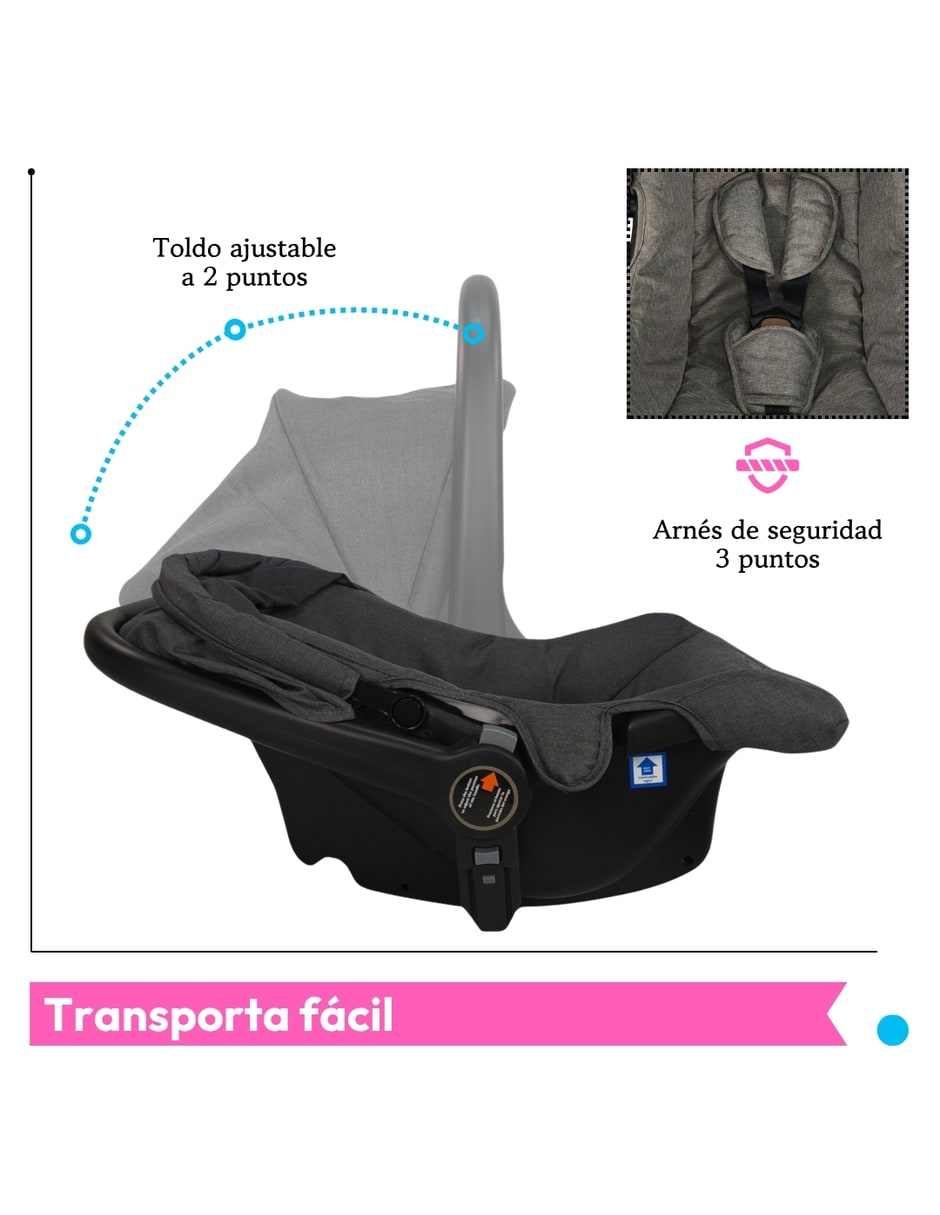 Carriola Con portabebé Carriola Sí 7