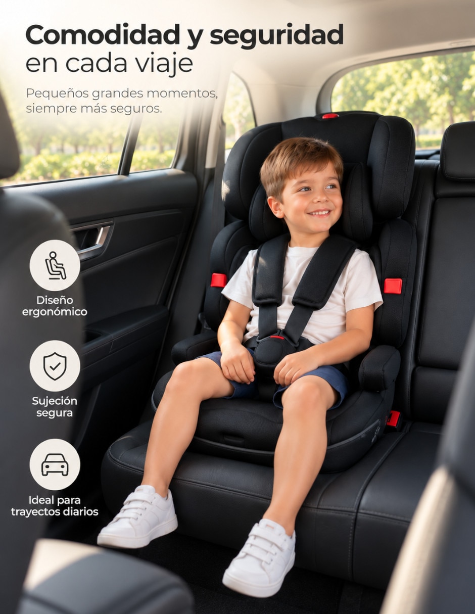 Autoasiento booster compatible con No especifica 2