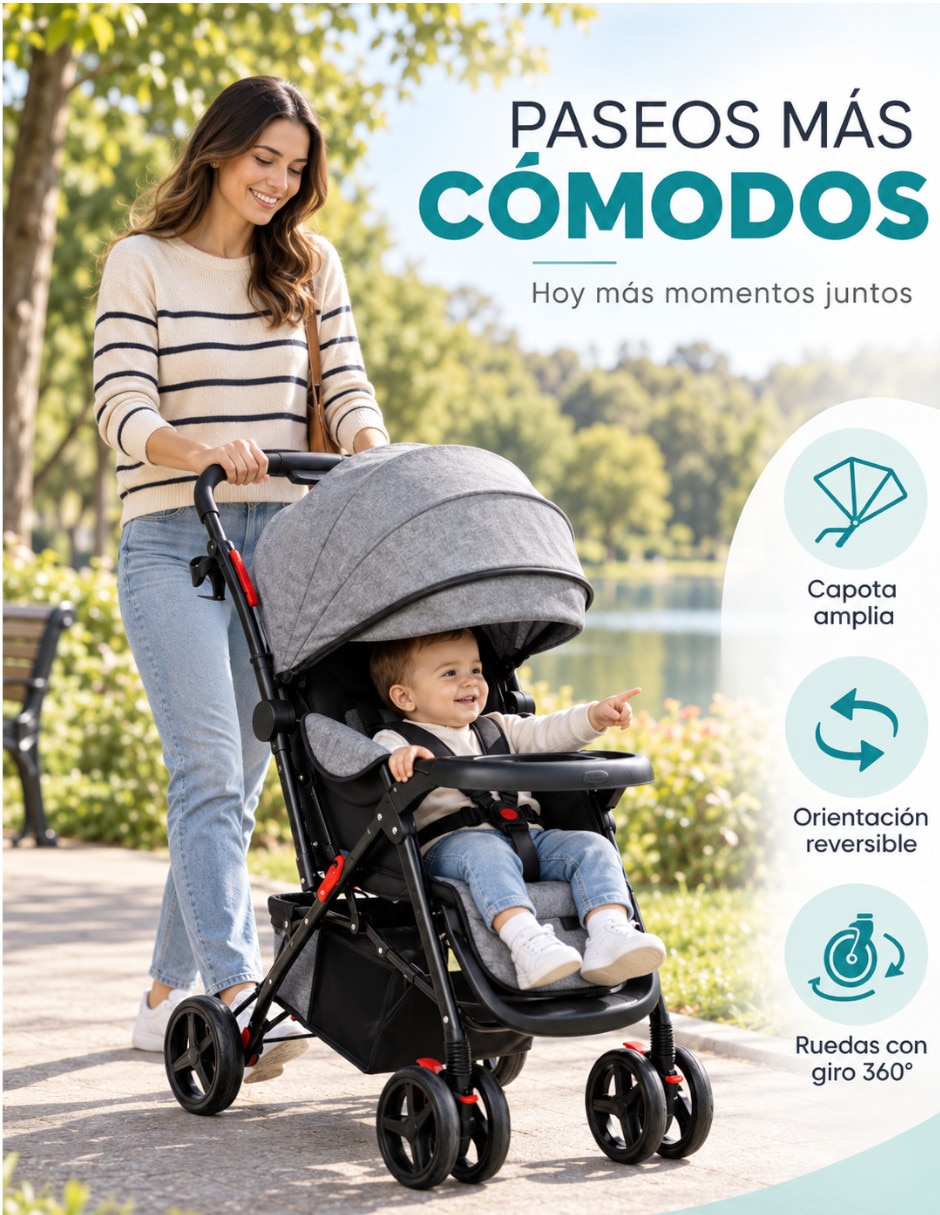 Carriola Reversible Sí 2