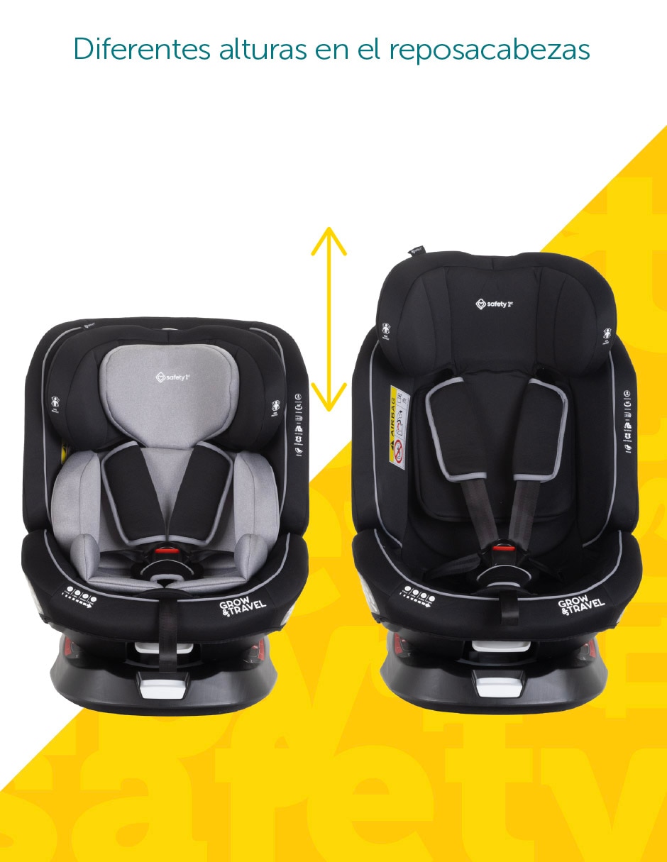 Autoasiento compatible con Isofix Grow & Travel 2