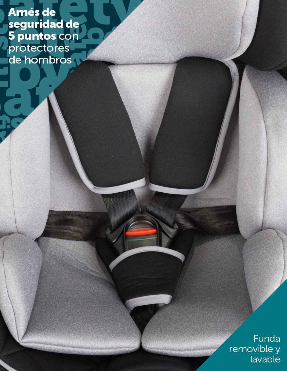 Autoasiento compatible con Isofix Grow & Travel 6