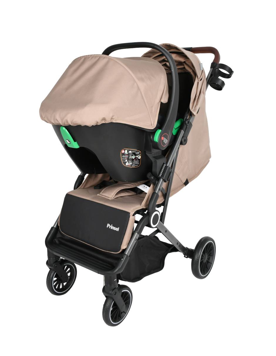 Carriola con portabebé plegable 16