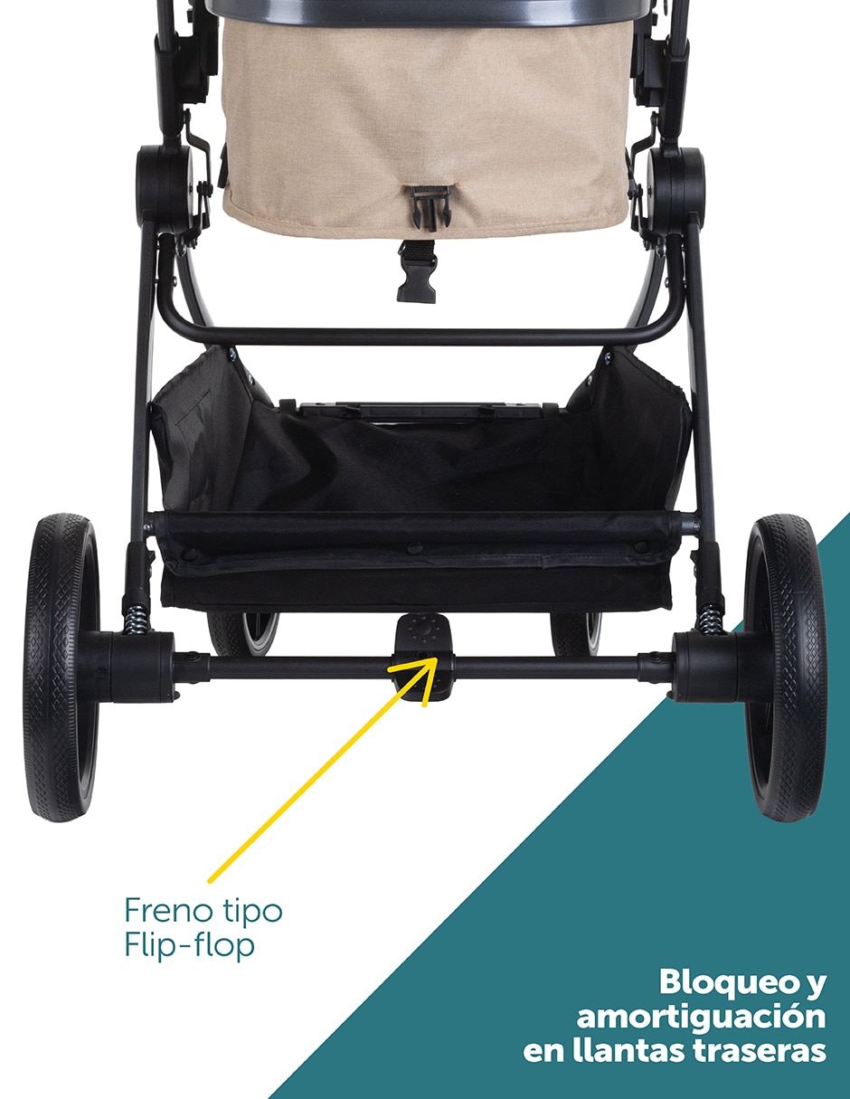 Carriola travel system bari plegable 11