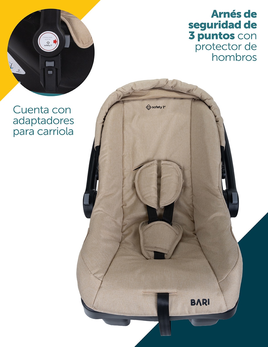 Carriola travel system bari plegable 14