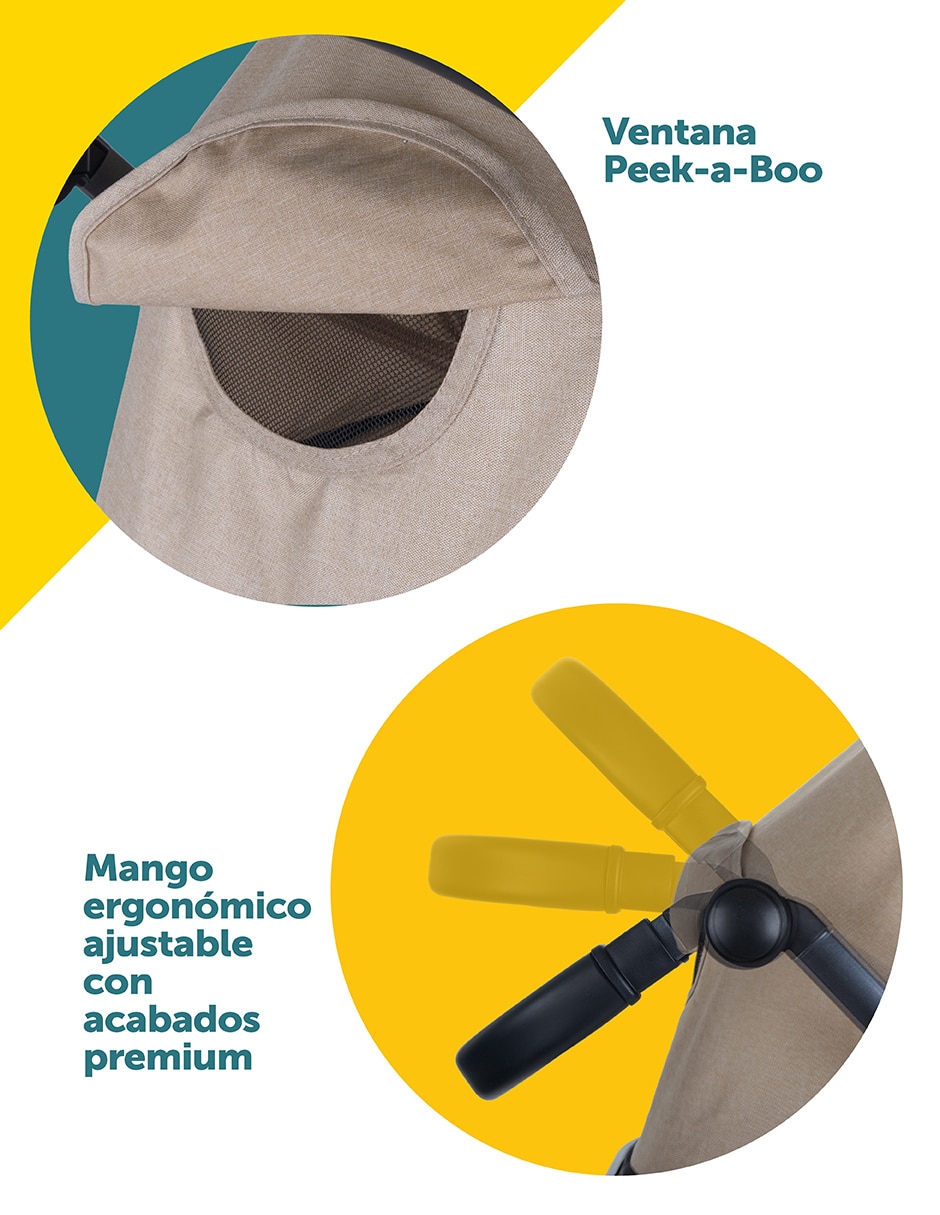 Carriola travel system bari plegable 5