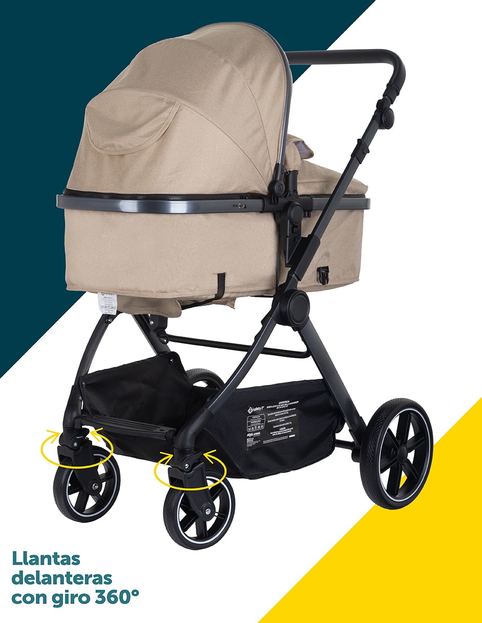 Carriola travel system bari plegable 6